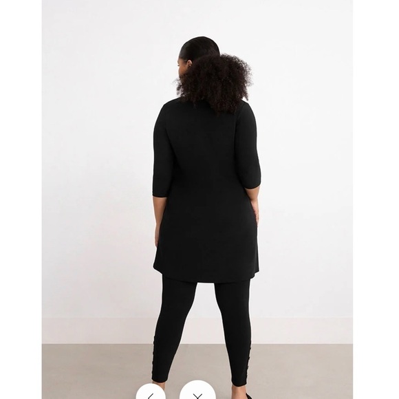 Sympli Quest Angle Tunic in Black Size 12 - Picture 3 of 13